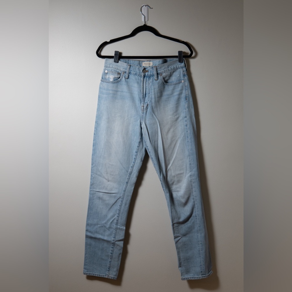 Madewell "The Perfect Summer Jean" Light Wash Relaxed Fit
